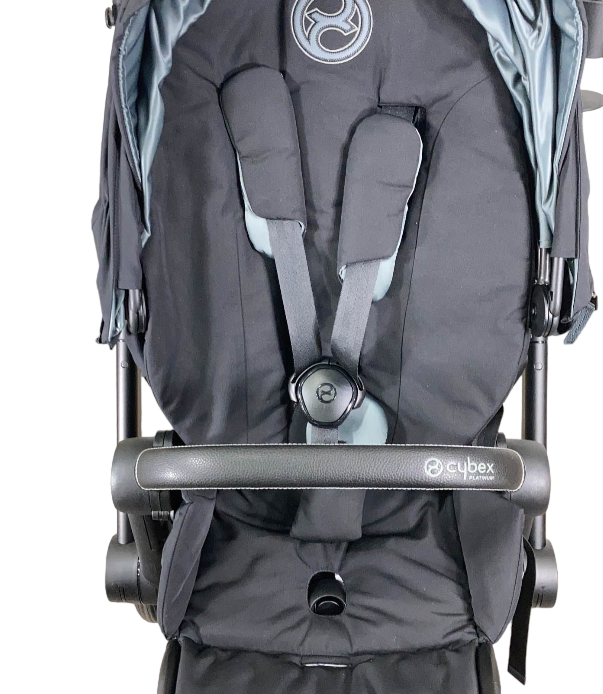 Cybex PRIAM Stroller, Matte Black, Deep Black, 2021