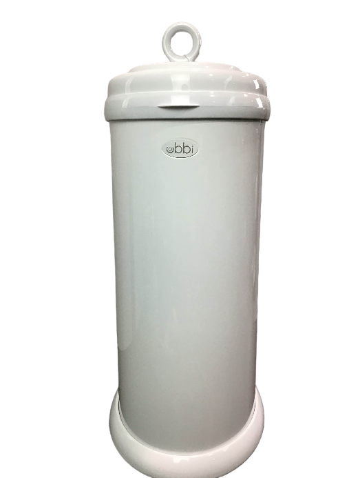 Ubbi Diaper Pail, White