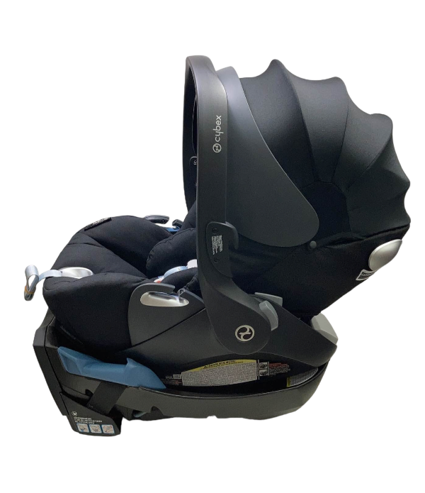 Cybex Cloud Q Infant Car Seat with SensorSafe, Stardust Black, 2022