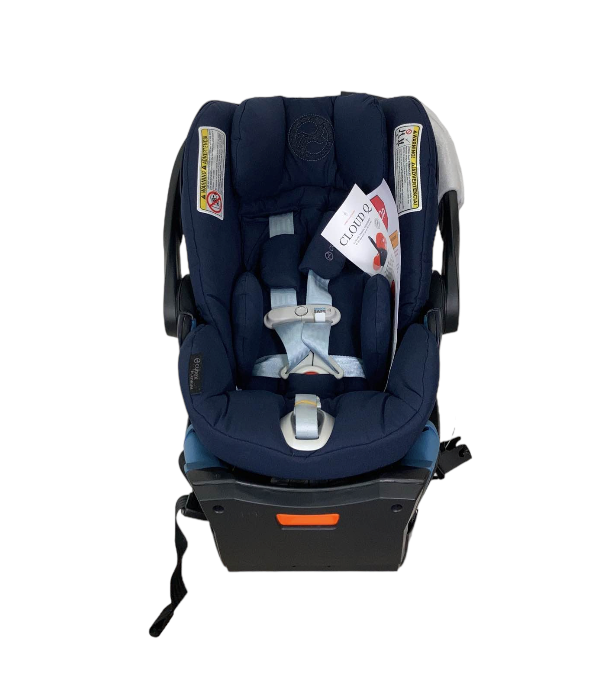 Cybex Cloud Q Infant Car Seat with SensorSafe, Midnight Blue, 2022