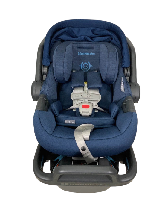 UPPAbaby MESA MAX Infant Car Seat and Base, DualTech Noa Navy, 2022