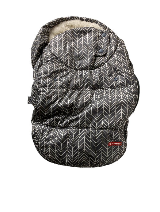 Skip Hop Stroll And Go Car Seat Cover, Gray Feather