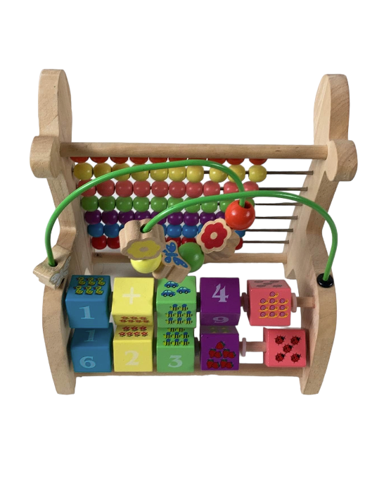 Patgoal Wooden Baby Abacus Toy