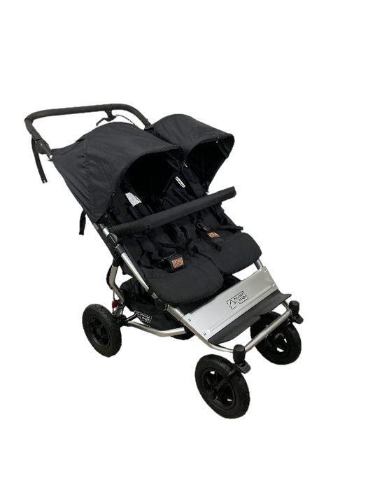 Mountain Buggy Duet Double Stroller, 2023, Black