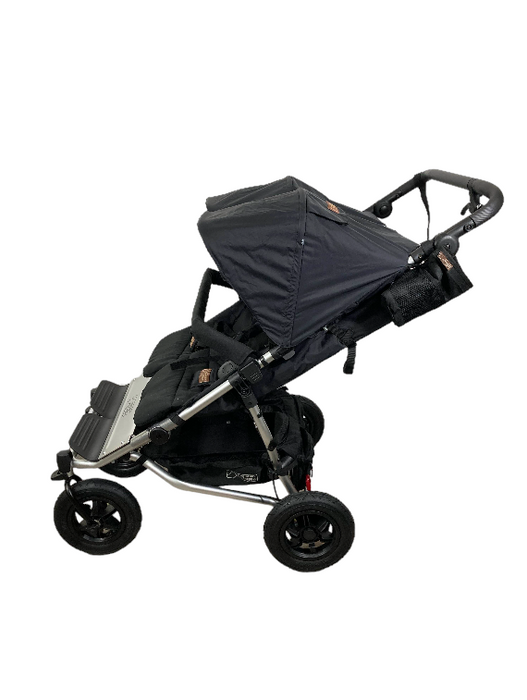 Mountain Buggy Duet Double Stroller, 2023, Black