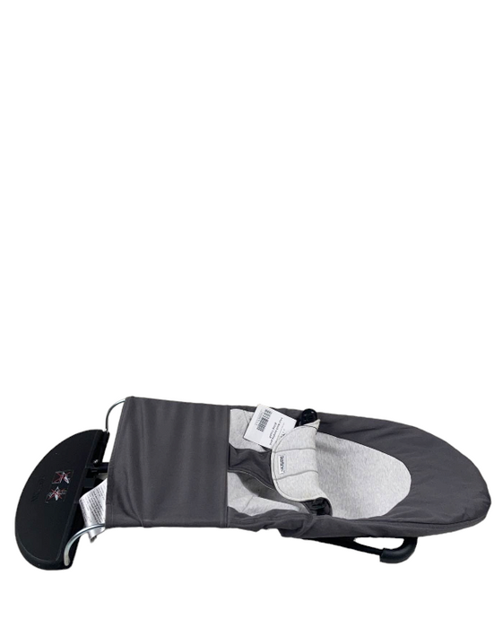 BabyBjorn Bouncer Balance, Dark Grey/Grey, Black Frame