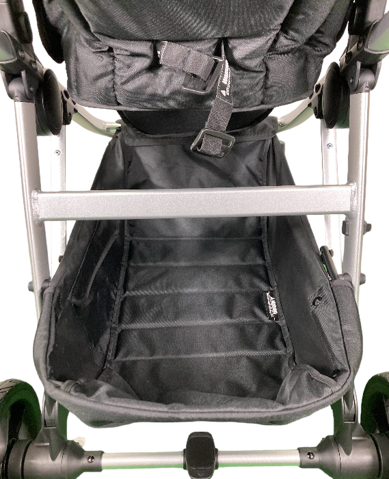 Mockingbird Single to Double 2.0 Stroller, 2024, Silver with Penny Leather, Watercolor Drops, Black