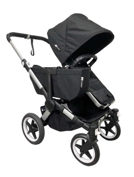 Bugaboo Donkey 5 Stroller Mono, Midnight Black, Midnight Black, Aluminum, 2023