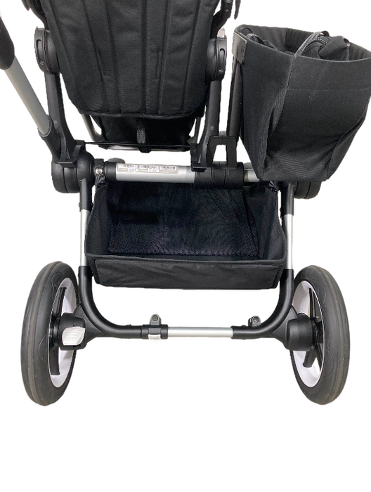 Bugaboo Donkey 5 Stroller Mono, Midnight Black, Midnight Black, Aluminum, 2023