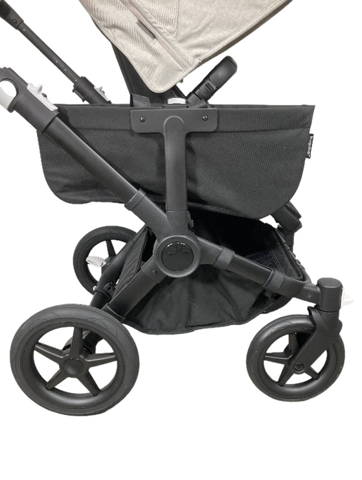 Bugaboo Donkey 5 Stroller Mono, Misty White, Black, 2021