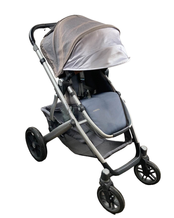 UPPAbaby VISTA Stroller, Jordan (Grey Melange), 2018