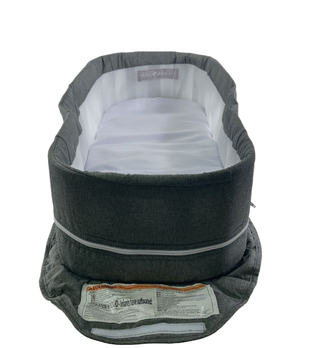 Baby Delight Snuggle Nest Harmony, Charcoal Tweed