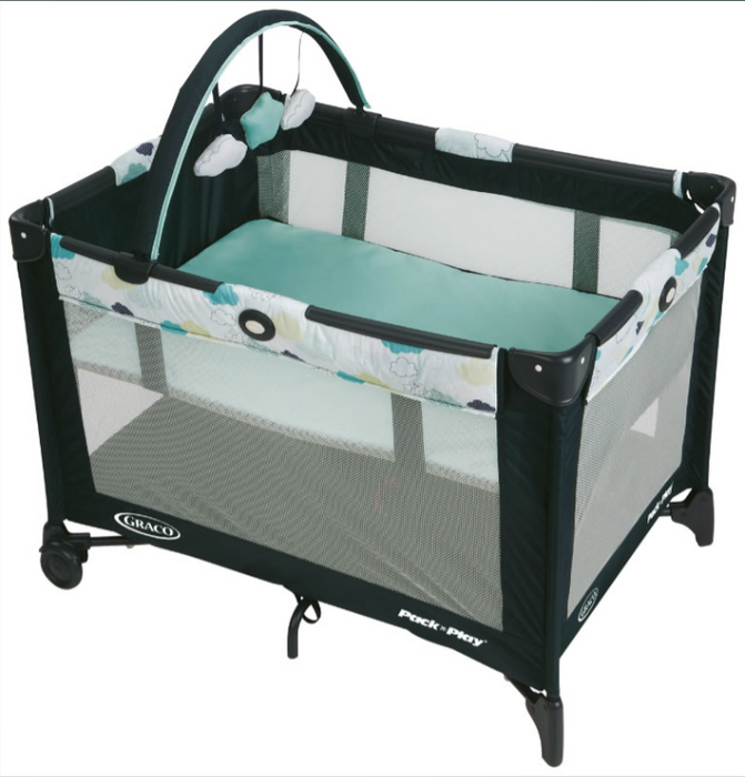 Graco Pack 'n Play On The Go Playard And Bassinet, Stratus