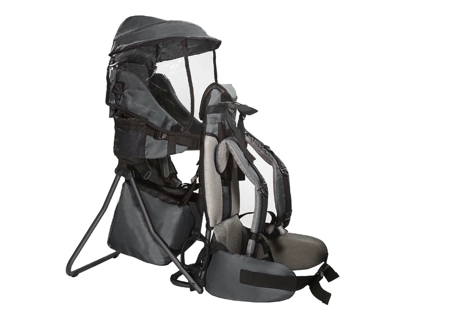 Clevr Plus Cross Country Child Carrier, Grey