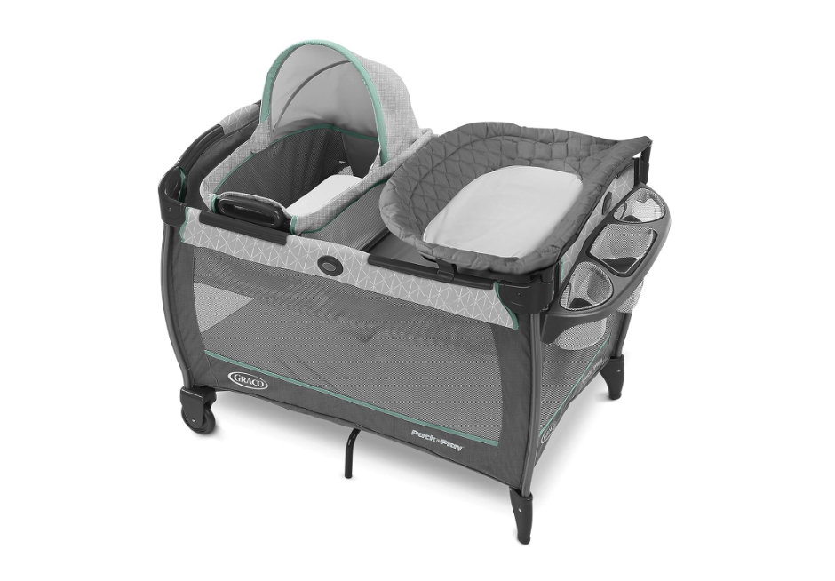 Graco Pack 'n Play Close2Baby Bassinet Playard, Derby