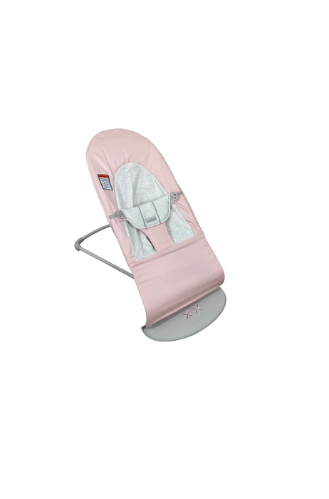 BabyBjorn Bouncer Balance, Light Gray Frame, Light Pink/Gray