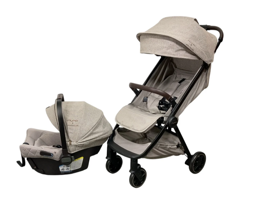 Nuna TRVL + Pipa Urbn Travel System, 2023, Droplet Dot