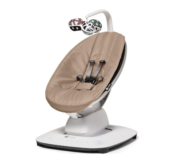 4moms MamaRoo Multi-Motion Baby Swing, Sandstone