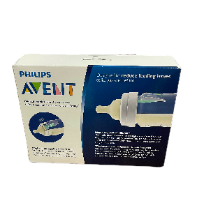 Philips Avent Anti-Colic Baby Bottles, 4oz, Clear, 3 Pack