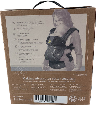 Lillebaby Pursuit All Seasons Baby Carrier, Graphite