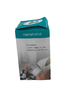 Nanobébé Flexy Silicone Baby Bottle, 9oz, Grey