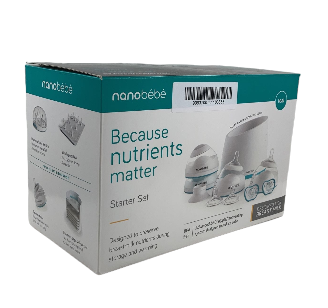 Nanobébé Bottle Feeding Starter Set