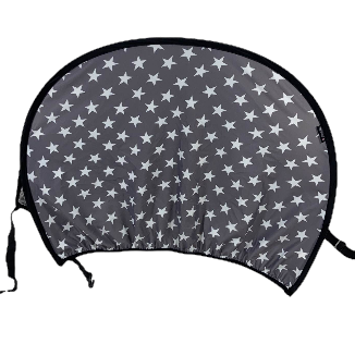 Manito Sun Shade For Strollers And Car Seats, Star Grey