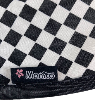 Manito Sun Shade For Strollers And Car Seats, Scandi (Mosaic Black)