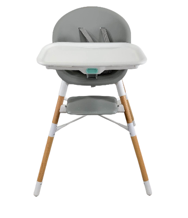 Skip Hop EON 4-in-1 High Chair, Grey/White