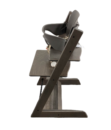 Stokke Tripp Trapp High Chair With Baby Set, Hazy Grey