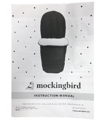 Mockingbird Footmuff, Black