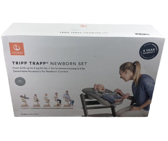 Stokke Tripp Trapp Newborn Set, Grey, 2018+