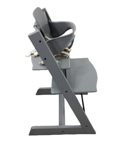 Stokke Tripp Trapp High Chair With Baby Set, Storm Grey