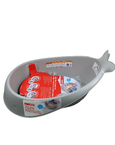 Skip Hop Moby Bath Smart Sling 3-Stage Bathtub, Grey