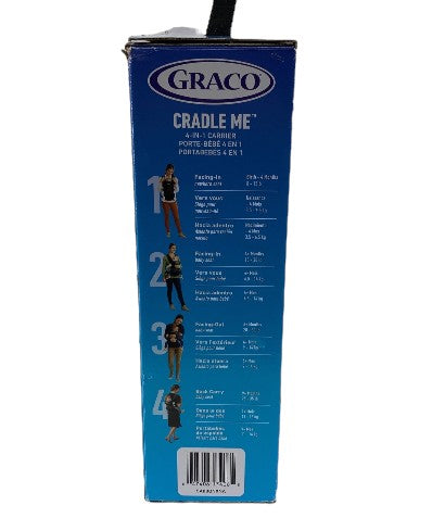 Graco Cradle Me 4-in-1 Baby Carrier, Onyx Black