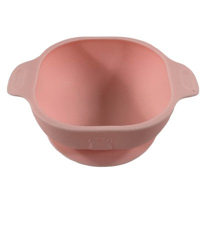 LouLou Lollipop Silicone Snack Bowl, Blush Pink