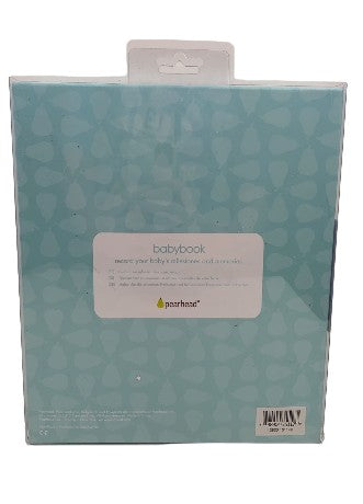 Pearhead Chevron Baby Memory Book, Pink