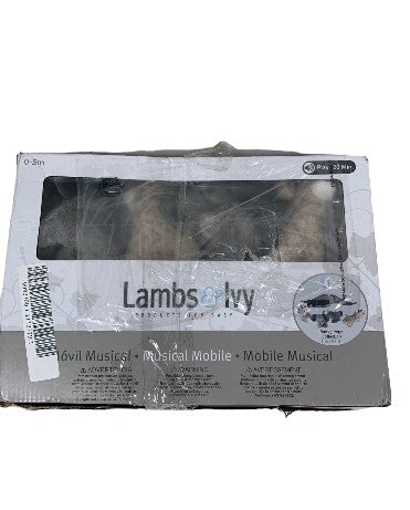 Lambs & Ivy Urban Jungle Musical Baby Crib Mobile