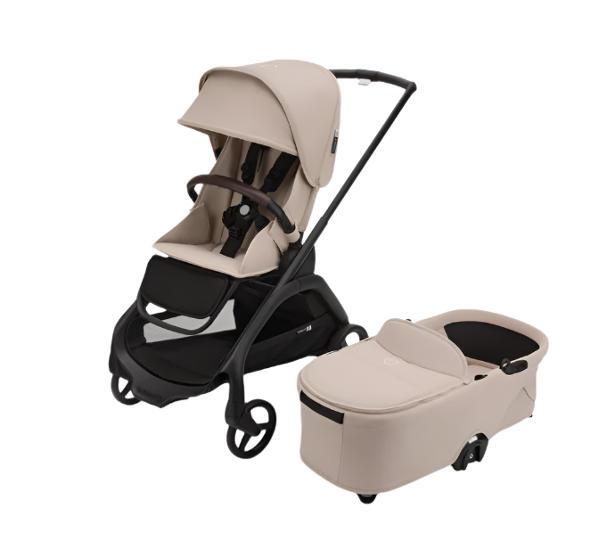 Bugaboo Dragonfly Bassinet and Seat Stroller, Black, Desert Taupe, Desert Taupe, 2024