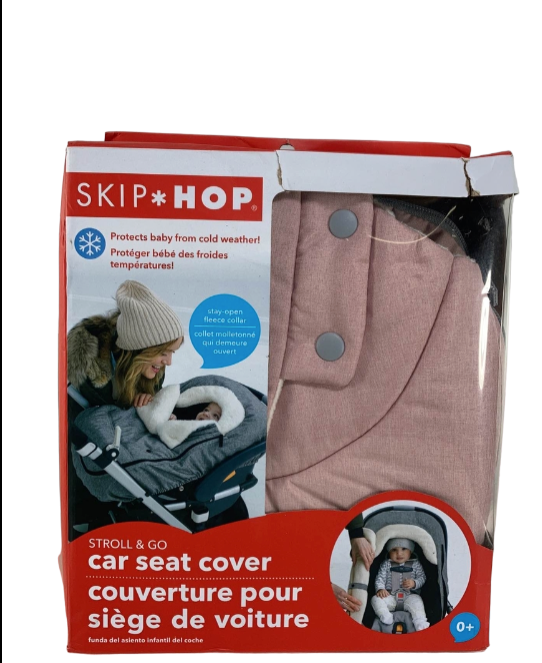 Skip Hop Stroll And Go Car Seat Cover, Pink Heather