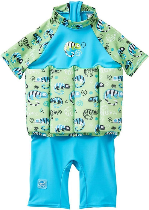 Splash About UV Sleeved Float Suit, 1-2yrs, Green Gecko