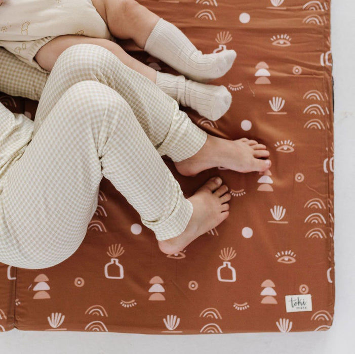 Toki Mats Padded Play Mat, Desert Mat