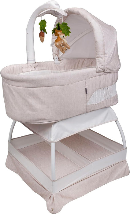 TruBliss Sweetli Calm Bassinet, Wheat Melange