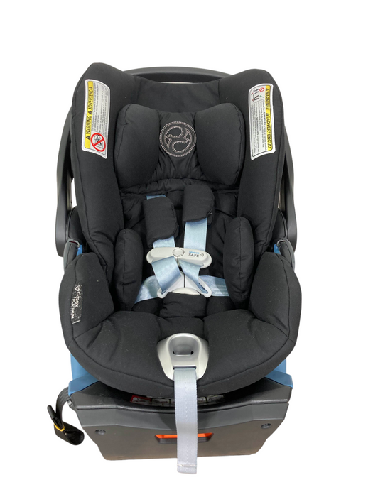 Cybex Cloud Q Infant Car Seat with SensorSafe, Stardust Black, 2022