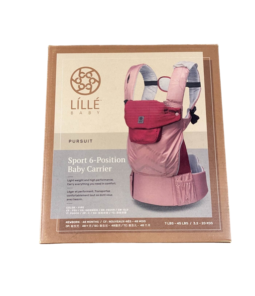 used Lillebaby Pursuit Sport Baby Carrier, Fire