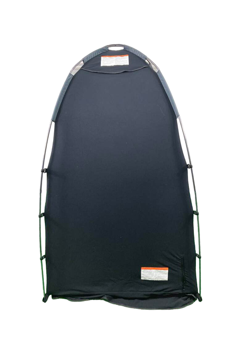 secondhand SlumberPod 3.0 Sleep Canopy, Black with Gray Accents