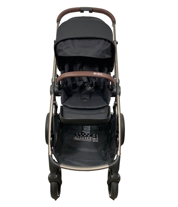 Cybex Gazelle S Modular Stroller, 2020, Taupe Frame, Deep Black