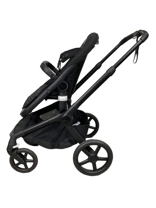 secondhand Bugaboo Fox 5 Stroller, 2023, Black Frame, Midnight Black