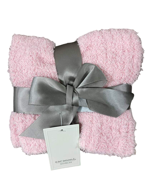 used Saranoni Bamboni Mini Blanket, Light Pink