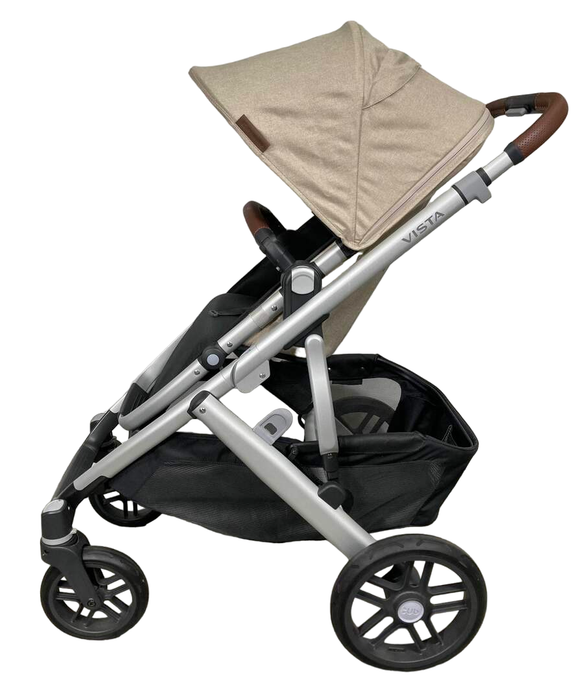 secondhand UPPAbaby VISTA V2 Stroller, 2023, Declan (Oat Melange)